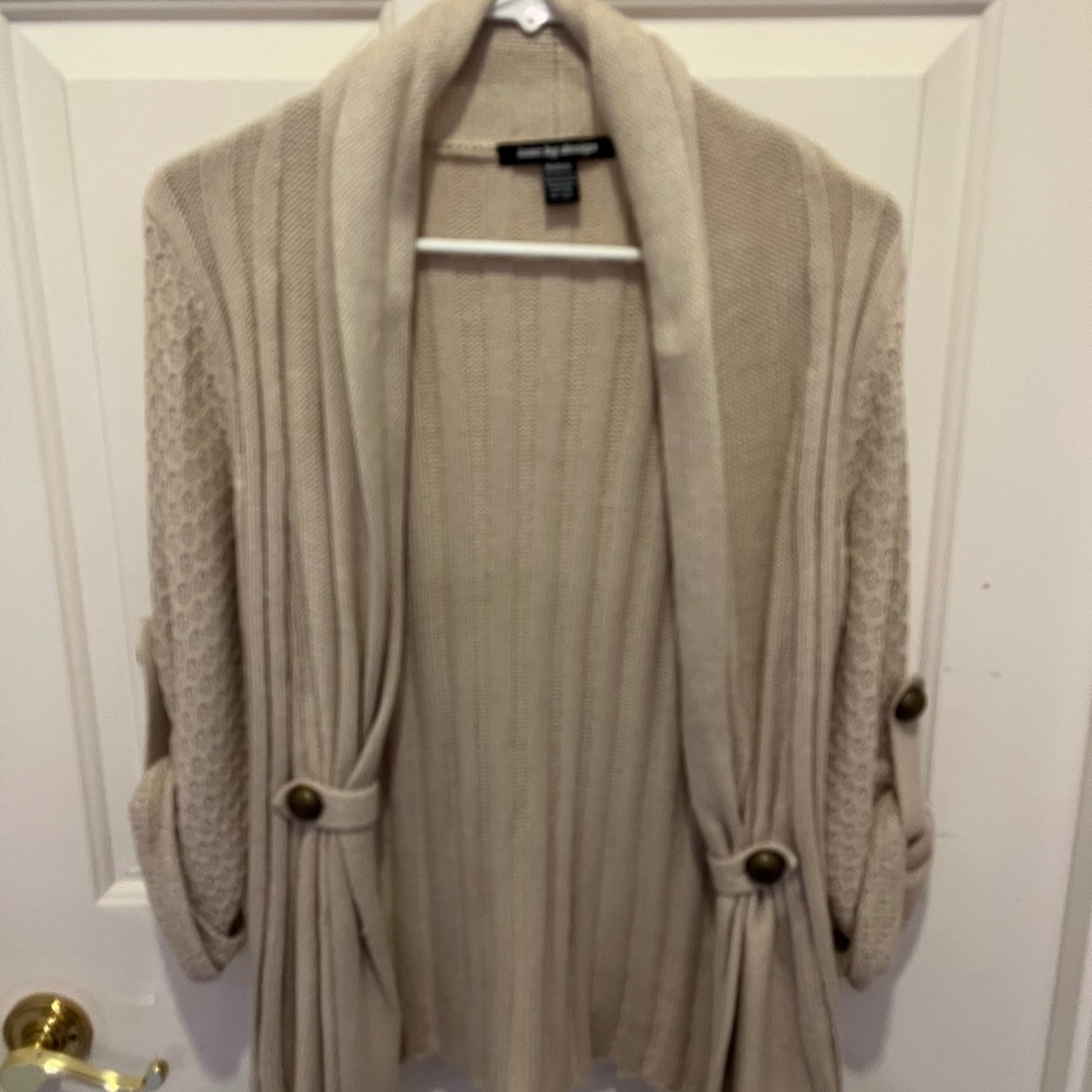 Taupe/Tan cardigan